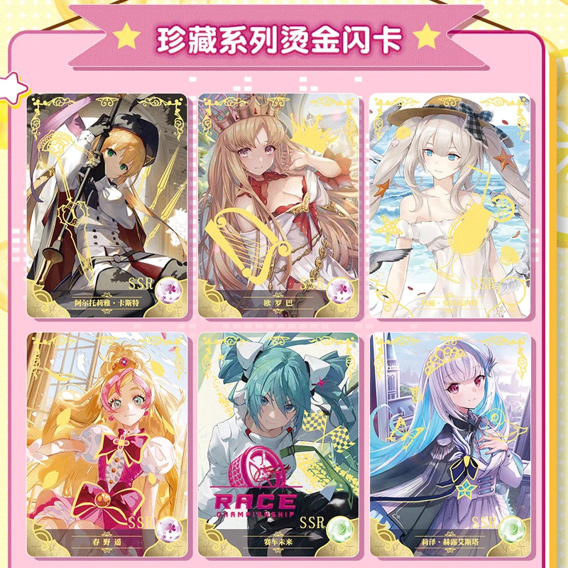 Goddess Story Collection Cards Booster Box New Goddess Story Honey Style Kids Toys Playing Cards Tables Games