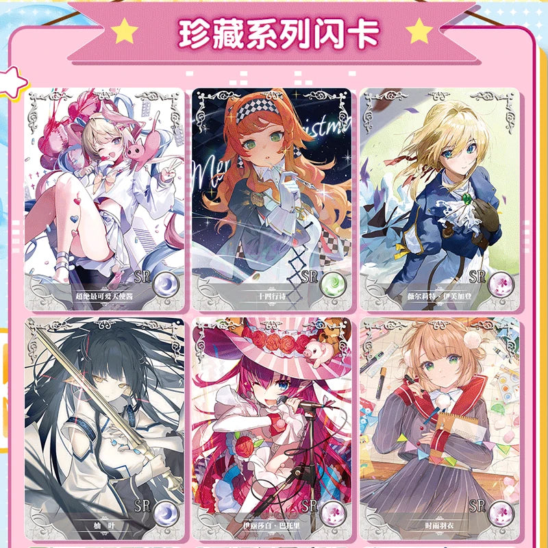 Goddess Story Collection Cards Booster Box New Goddess Story Honey Style Kids Toys Playing Cards Tables Games