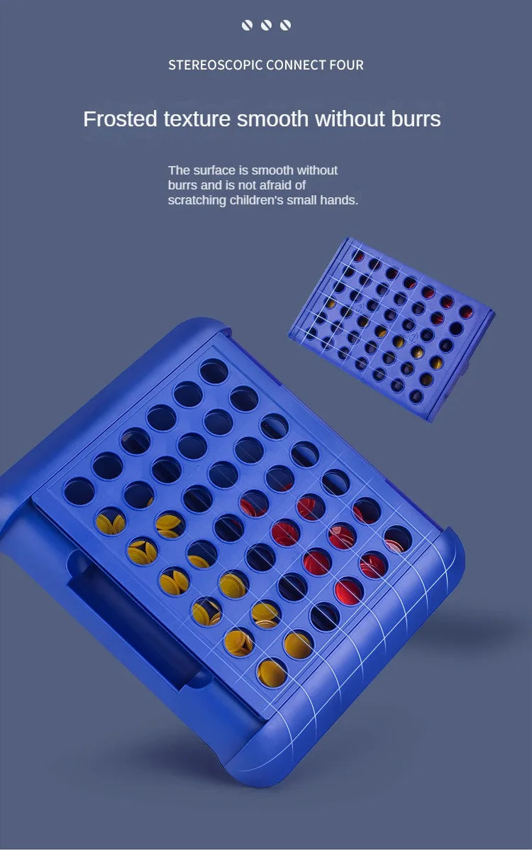 Four In A Row Bingo Chess Connect Classic Family Board Game Toys Fun Educational Toy for Kids Children Entertainment Game