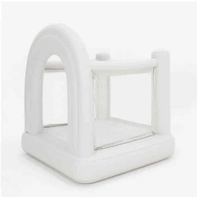 Rainbow Bounce House 1~6 Years Birthday Gift Children's Mini Inflatable Castle PVC Kids Toy Children's Castle Safe Silent