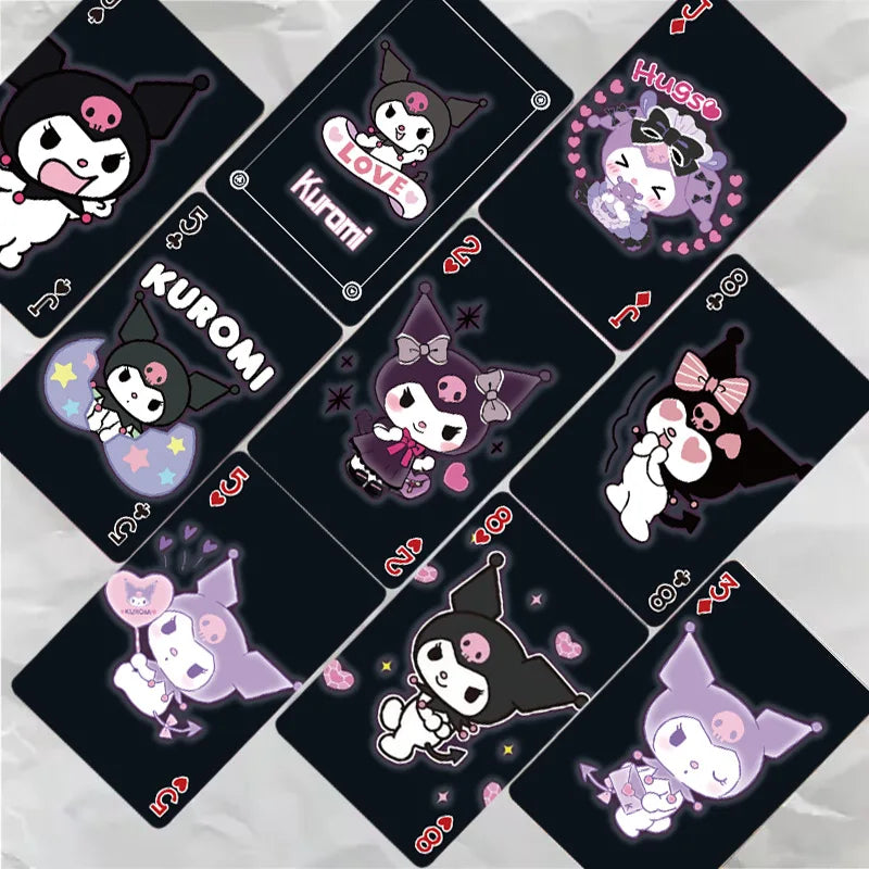 Kuromi Poker Playing Cards Game Merch Party Favors Party Game Props Gift