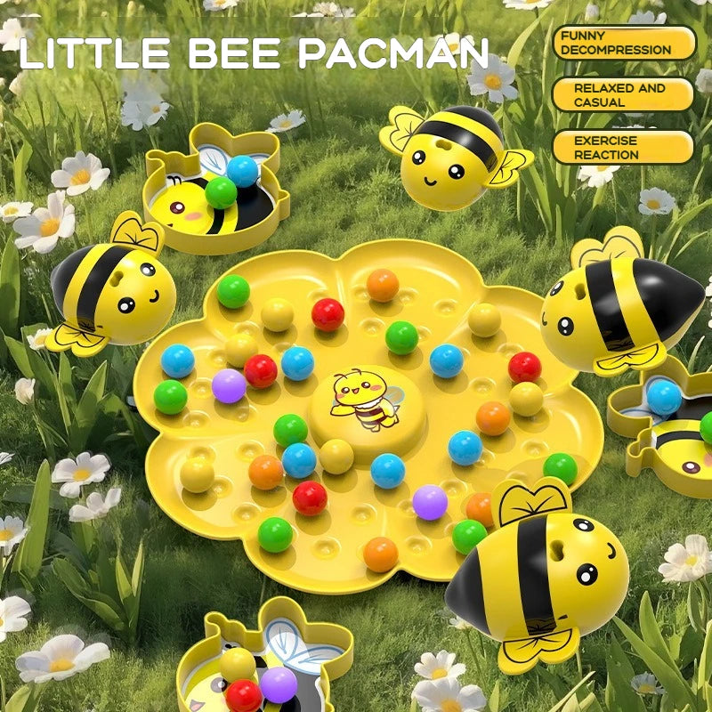 Hot Little Bumblebee Board Game Puzzle Fishing Toys Interactive Educational Magnetism Toys For Kids Christmas Gift Family Game