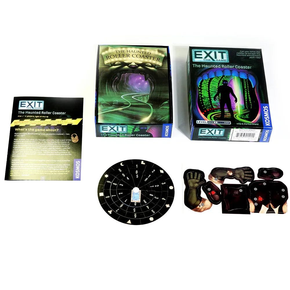 EXIT: The Sunken Treasure - Unique Escape Room Game - 1-4 Players - Puzzle Solving Strategy Board Games