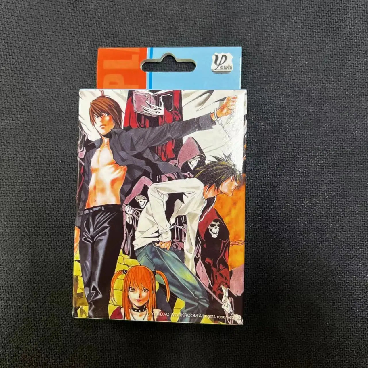 54Pcs Cards Anime Genshin Impact Cosplay Board Game Cards Jujutsu Bleach Hardcover Poker Toy Gift With Box