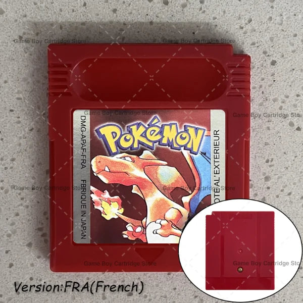 GBC Video Game Cartridge Console Card Pokemon Blue/Crystal/Green/Gold/Red/Silver/Yellow High Quality with Multi-language