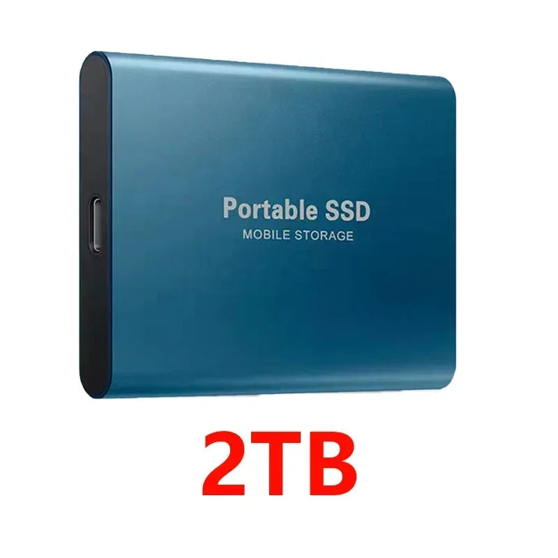 Original Hard Disk 1TB External Hard Drive 2TB High Speed Portable SSD 16TB High Capcity Solid State Drive for Laptop/Phone/Mac