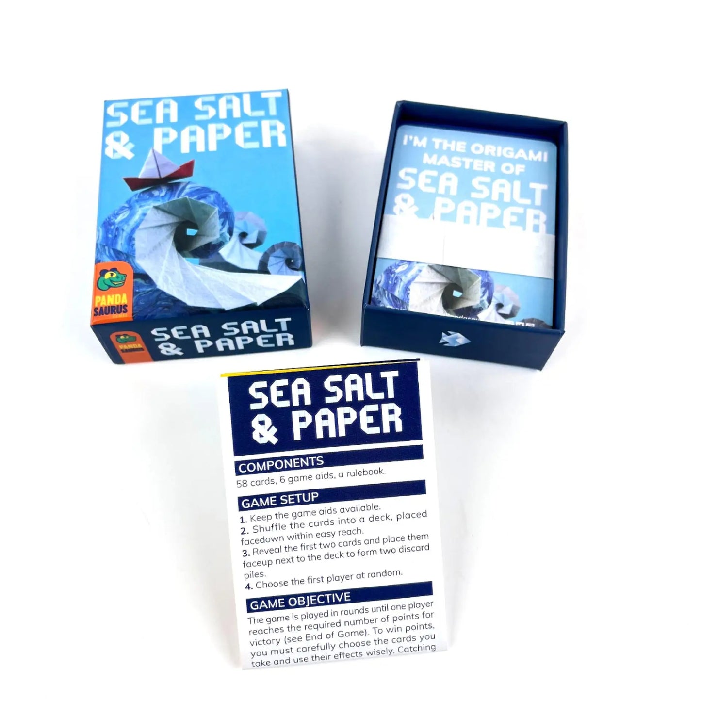 Bombyx | Sea Salt and Paper - Extra Salt Expansion | Card Game | Ages 8+ | 2-4 Players | 30 Minutes Playing Time English version