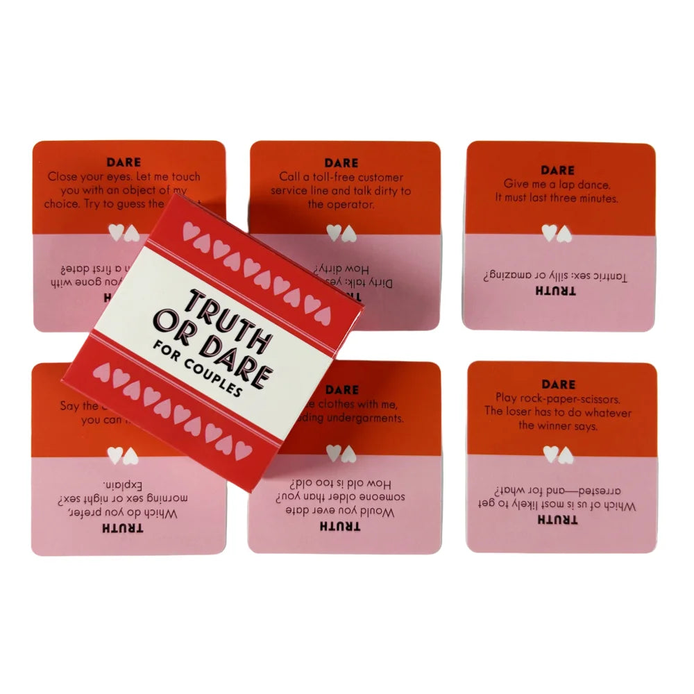 Truth or Dare Card Game,How Well Do You Know Me,Name That Tune Word,Riddle Me This,Girls Night In Drinking Game For Couples Deck