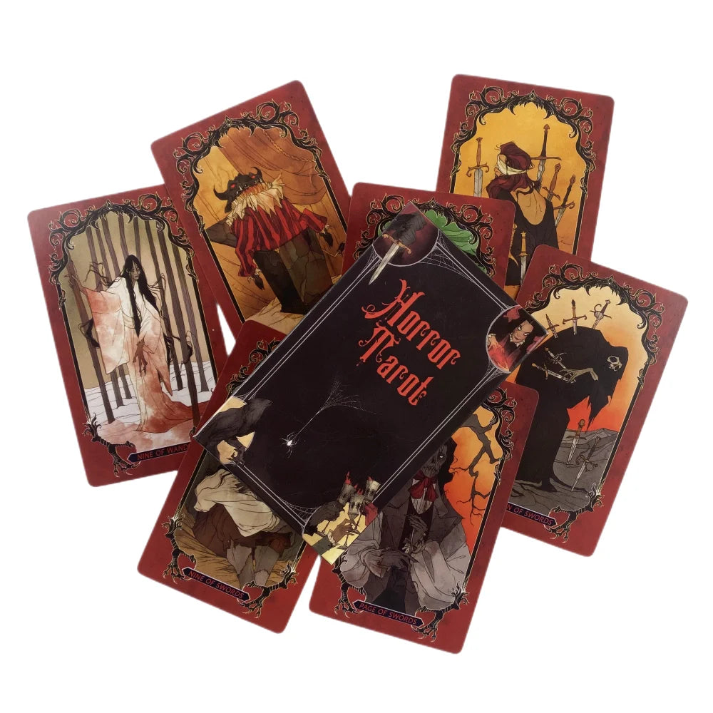 Tarot Of The Abyss Cards Divination Deck English Versions Edition Oracle Board Playing Game For Party