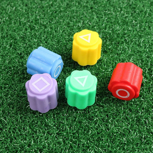 5 Dice Gonggi Jack Stone Pebbles Set Funny Gonggi Korean Game Traditional Play Game Hand Eye Coordination Training Board Game