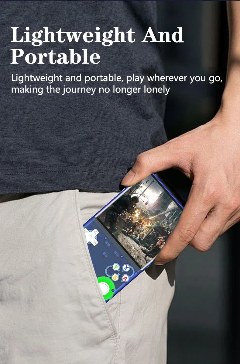 R36 ULTRA 4" IPS Handheld Console – Android , 15000+ Retro Games, 64G/128G, HDMI Output 