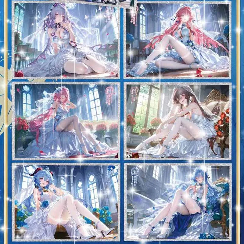 Goddess Story Booster Box Case Beautiful Girl Acrylic Cards Wave 1 A4 Wholesale Party Games Adult Collection