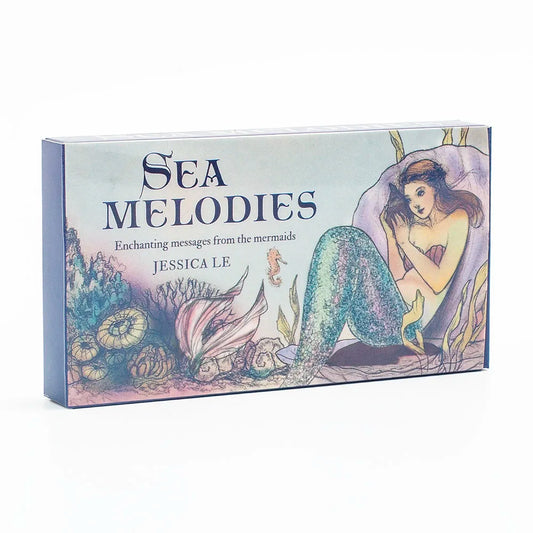 Sea Melodies Magical Messages Word Cards Mini Edition for Family Gatherings 40Pcs 11*6cm Board Game English Version