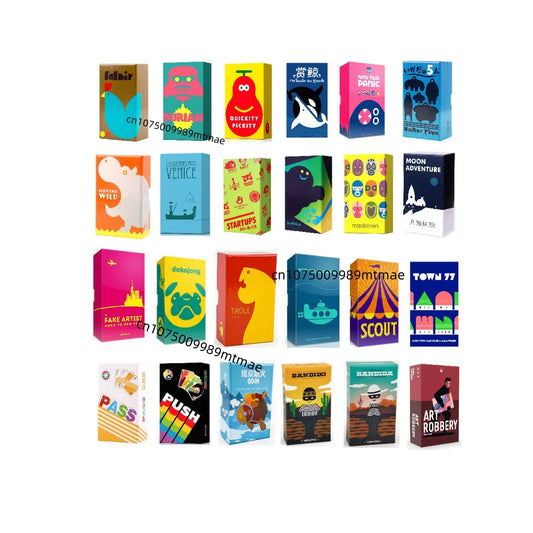 Best Family Game' Scout •Moon Adventur•A Fake Artist•Town 77•TROLL•Startups Strategy•DURIAN•Souvenir from Venice•Fun Party Games