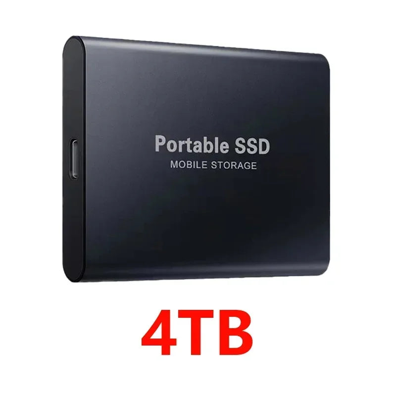 Original Hard Disk 1TB External Hard Drive 2TB High Speed Portable SSD 16TB High Capcity Solid State Drive for Laptop/Phone/Mac