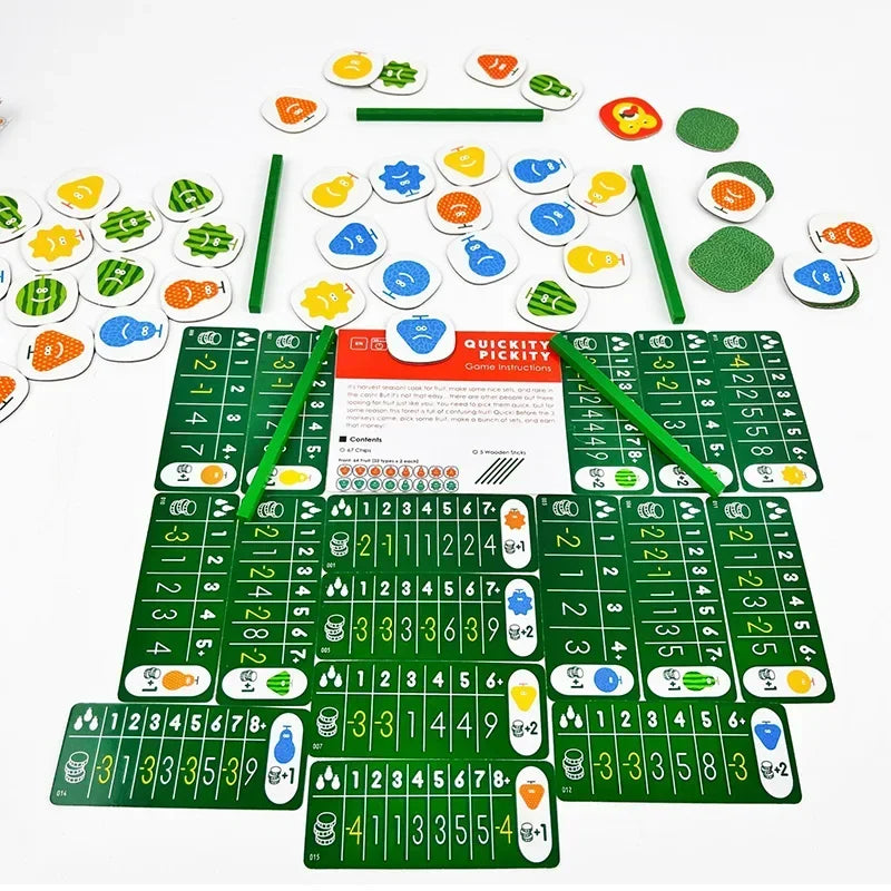 Exciting party Games Bundle: Quickity Pickity & Moving Wild / DURIAN / maskmen / Rafter Five Party Games for Adults and Kids