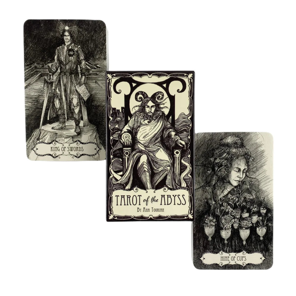 Tarot Of The Abyss Cards Divination Deck English Versions Edition Oracle Board Playing Game For Party