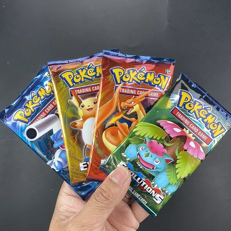 Random40 pcs Pokemon Cards Deck XY Pikachu English Party Games Tabletop Matchmaking Card Set Pokemon Cards' Album Kids Toys