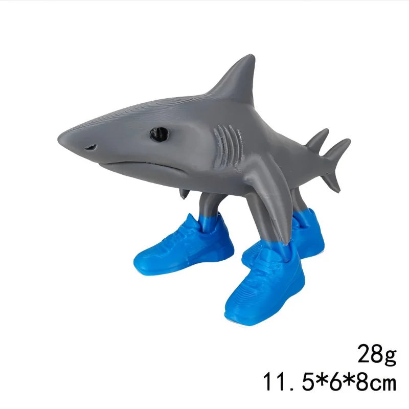 Brainrot Party Favor Tralalero Tralala Shark Plush Stuffed Soft Doll  Ornament Keychain Sticker Balloon Set Glass Party Supplies