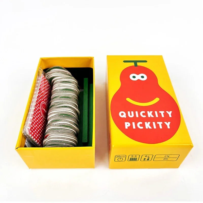 Exciting party Games Bundle: Quickity Pickity & Moving Wild / DURIAN / maskmen / Rafter Five Party Games for Adults and Kids