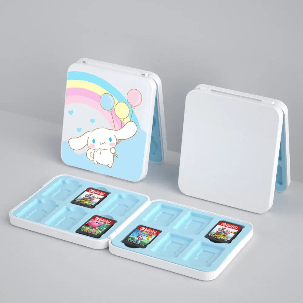 Sanrio Hello Kitty Switch Game Card Storage Case Anime Portable Magnetic Hard Shell for Nintendo Switch NS OLED LITE Accessories