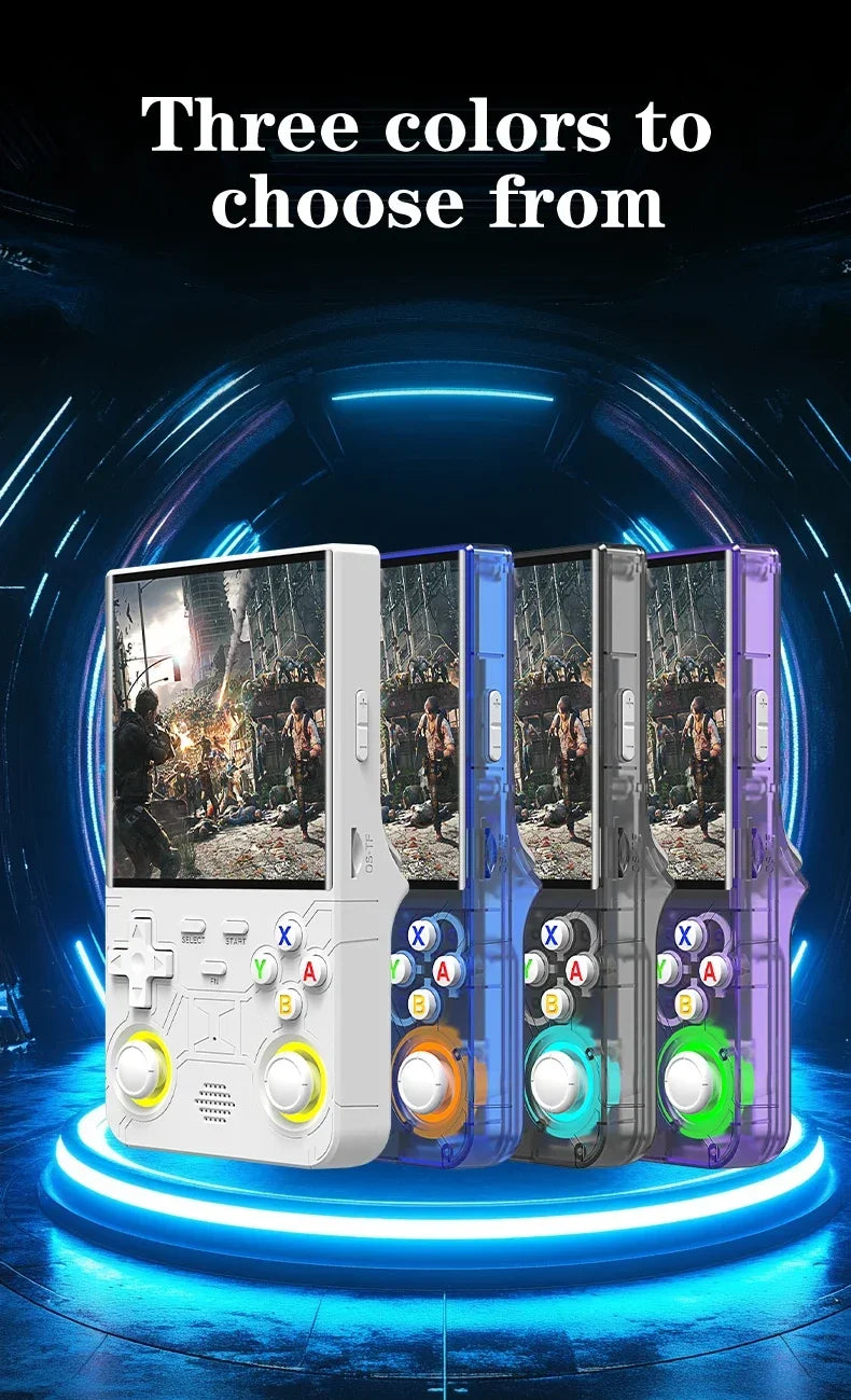 R36 ULTRA 4" IPS Handheld Console – Android , 15000+ Retro Games, 64G/128G, HDMI Output 