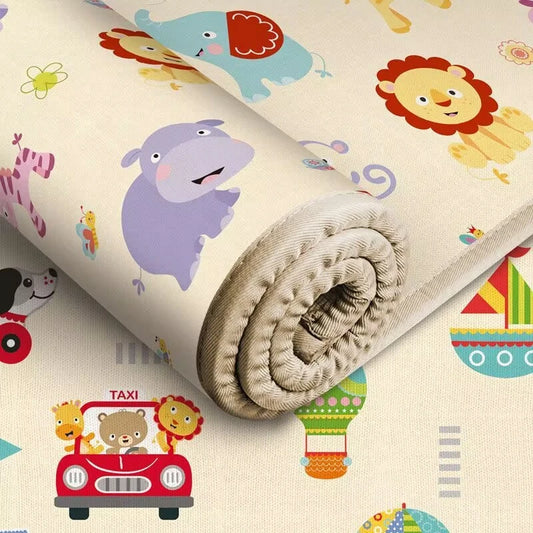 200x180/180x150/180x120cm Play Mat for Children's Thick Safety Mat Friendly Crawling Play Mats Folding Mat Carpet Rug Playmat