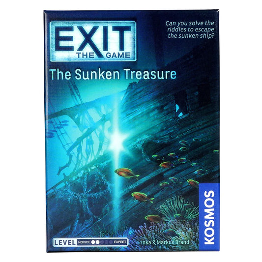 EXIT: The Sunken Treasure - Unique Escape Room Game - 1-4 Players - Puzzle Solving Strategy Board Games