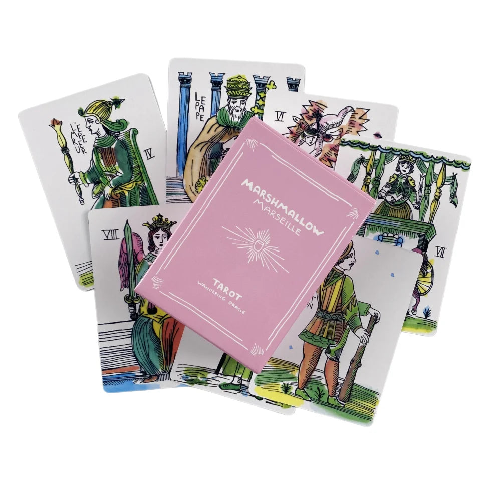 Tarot Of The Abyss Cards Divination Deck English Versions Edition Oracle Board Playing Game For Party