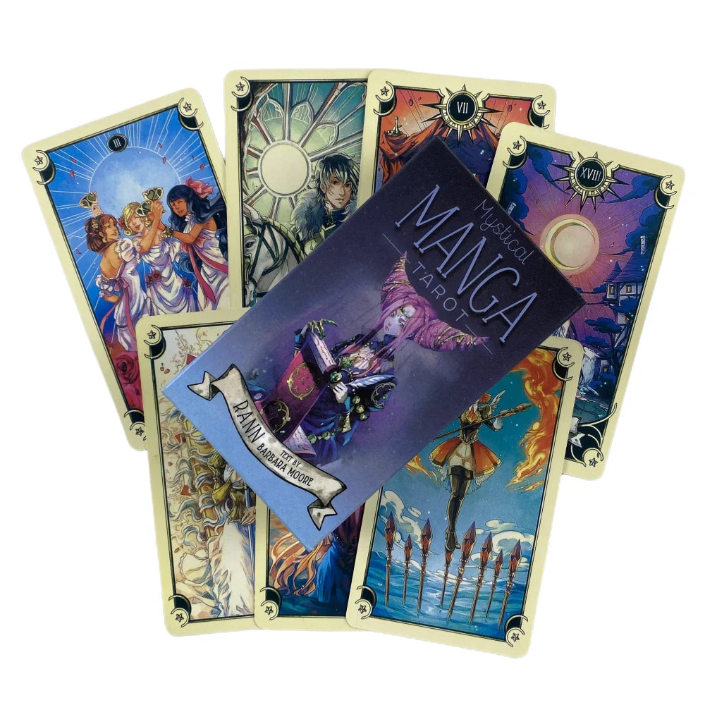 Tarot Of The Abyss Cards Divination Deck English Versions Edition Oracle Board Playing Game For Party