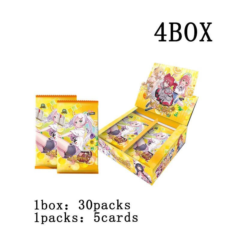 Goddess Story Collection Cards Booster Box New Goddess Story Honey Style Kids Toys Playing Cards Tables Games
