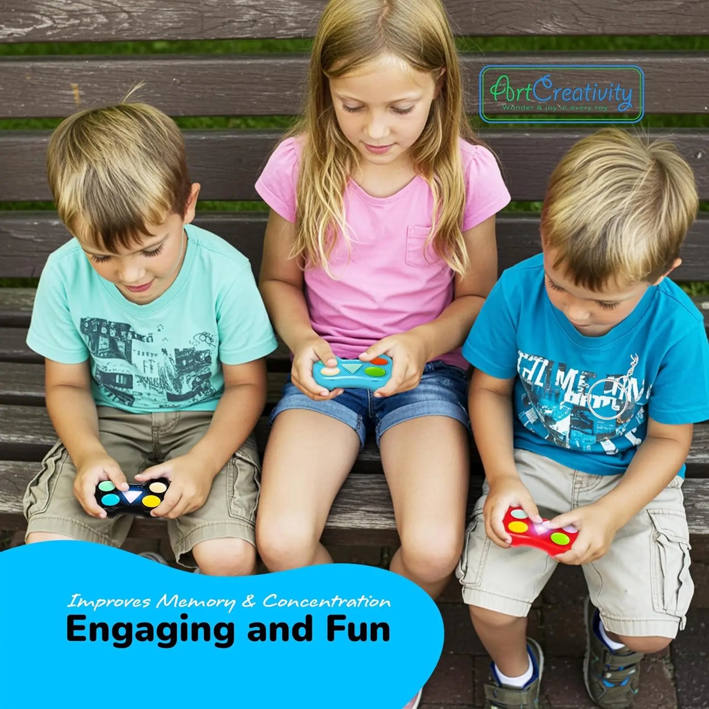 5-50PCS Memory Training Game for Kids Clearance Button Toy Mini game Video Game Party Favors School Birthday Gift Class Prizes