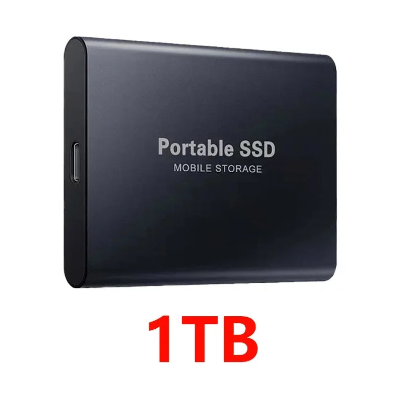 Original Hard Disk 1TB External Hard Drive 2TB High Speed Portable SSD 16TB High Capcity Solid State Drive for Laptop/Phone/Mac
