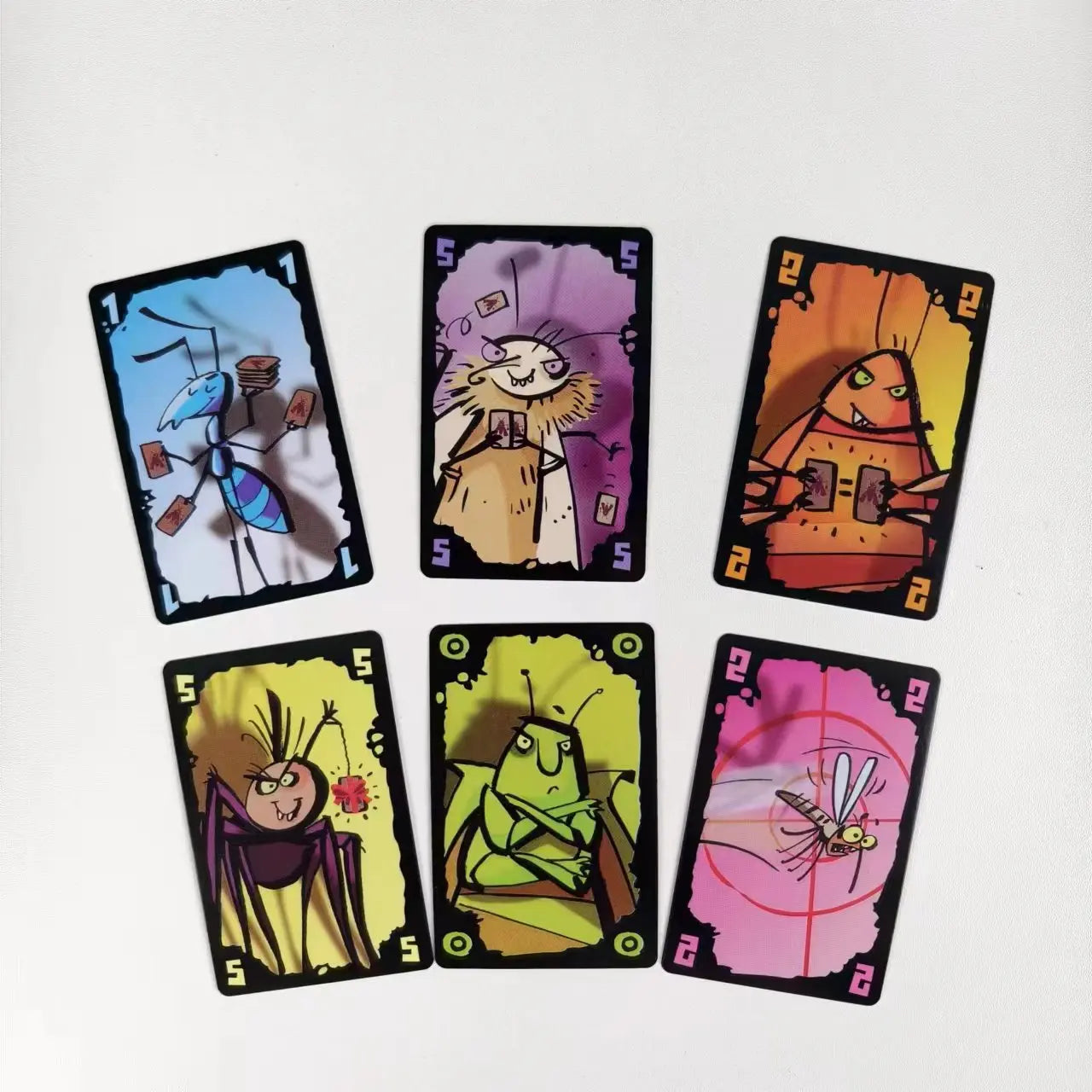 Polilla Tramposa Español Playing Card Game The Cheating Moth Spanish Board Game Juego Cartas Family Games For Party Favor Gift