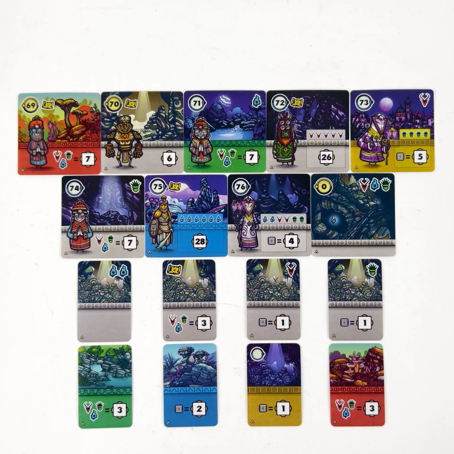 Faraway Board Game - PEOPLE FROM BELOM Expansion ， 2-6 Players Funny Table Game Friends Entertainment Strategy Cards Game
