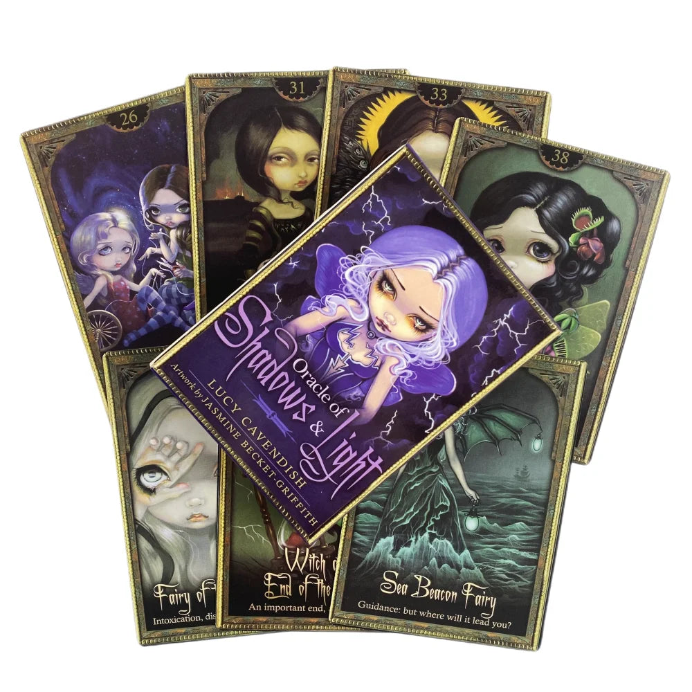 Soul Truth Self-awareness Oracle Cards Divination Deck English Versions Edition Tarot Board Playing Game For Party