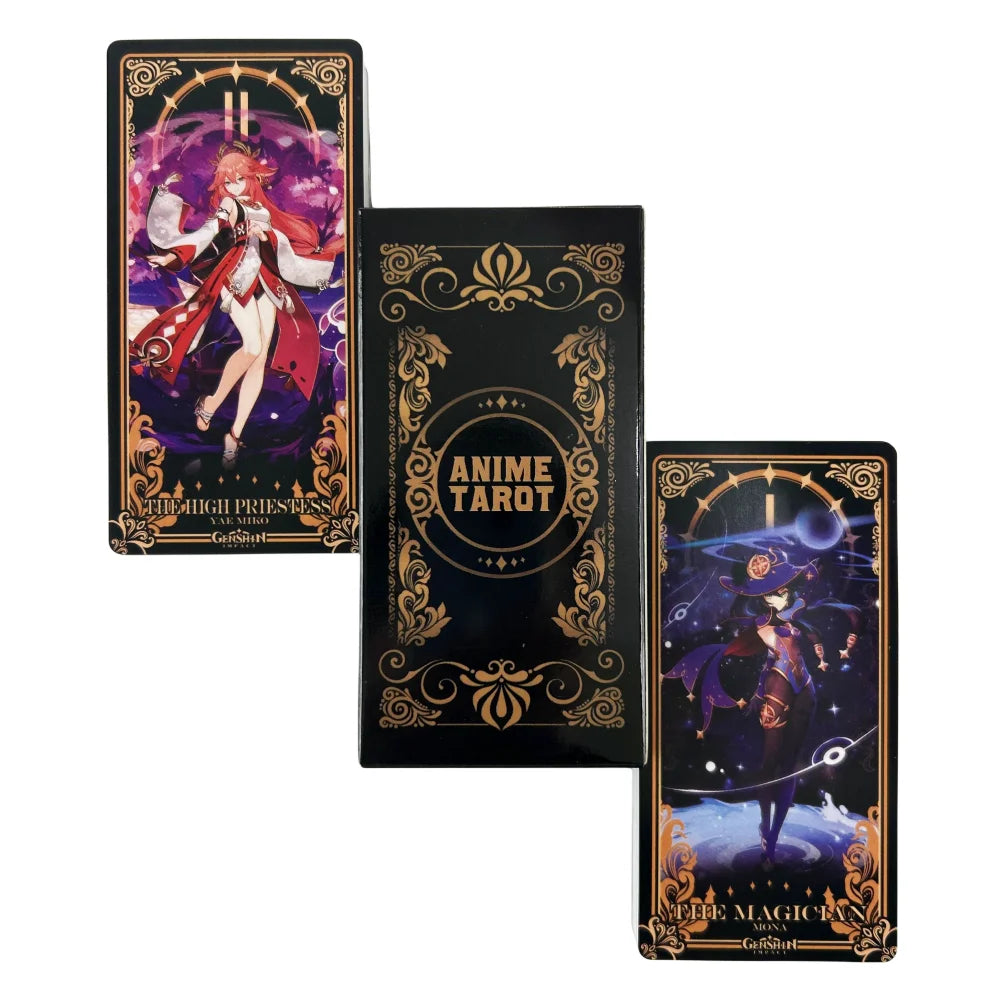 Anime Tarot Cards A 78 Deck Oracle English Visions Divination Edition Borad Playing Games