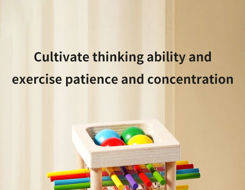 Wooden Stick Strategy Game for Kids Thinking Training Interactive Puzzle Toy Wooden Balance Battle Game for Family Party Fun