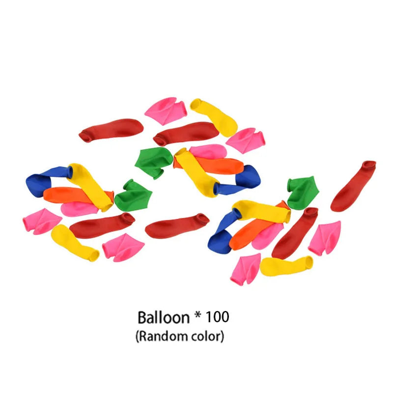 Russian Roulette Balloon Games Funny Turntable Balloon Board Game Gambling Gas Ball Gun Prank Toy Party Parody Water Ball Gun