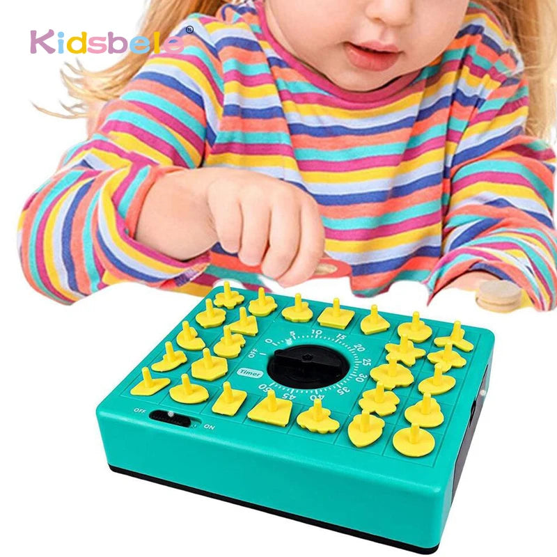 Time Game Pop Up Board Game Shape Matching Puzzles For Kids Early Educational Toys Teaches Shape Recognition Deductive Reasoning