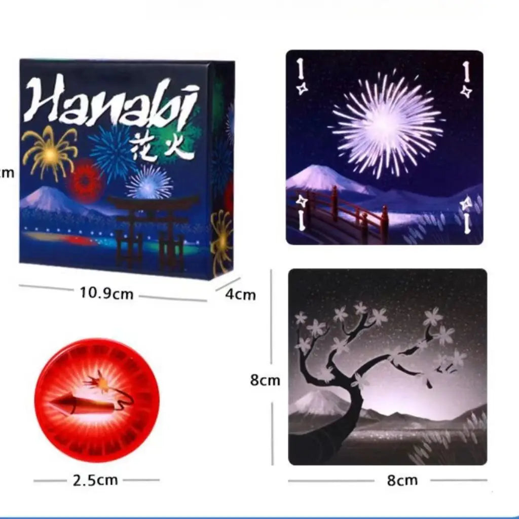 Unleash the Fun with HANABI Card Board Game for Groups - Easy to Play, Great for Parties!