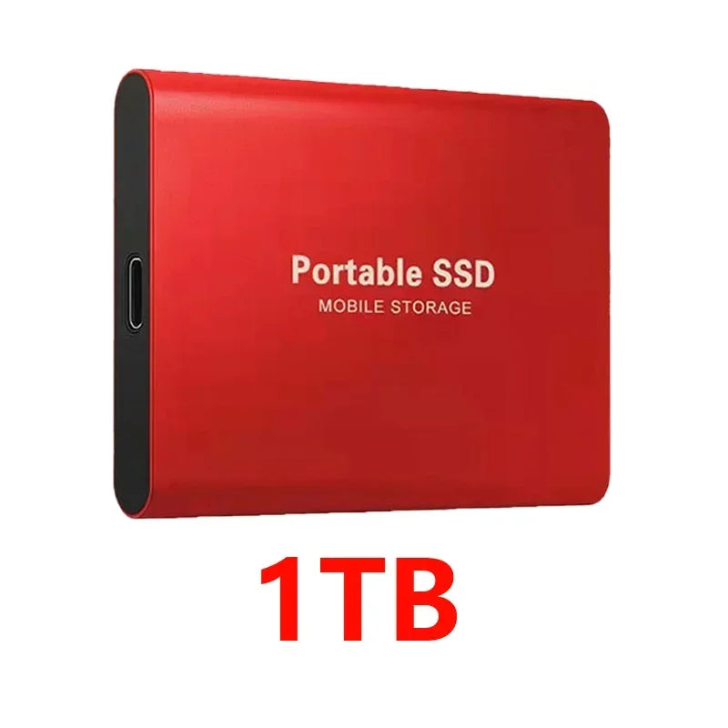 Original Hard Disk 1TB External Hard Drive 2TB High Speed Portable SSD 16TB High Capcity Solid State Drive for Laptop/Phone/Mac