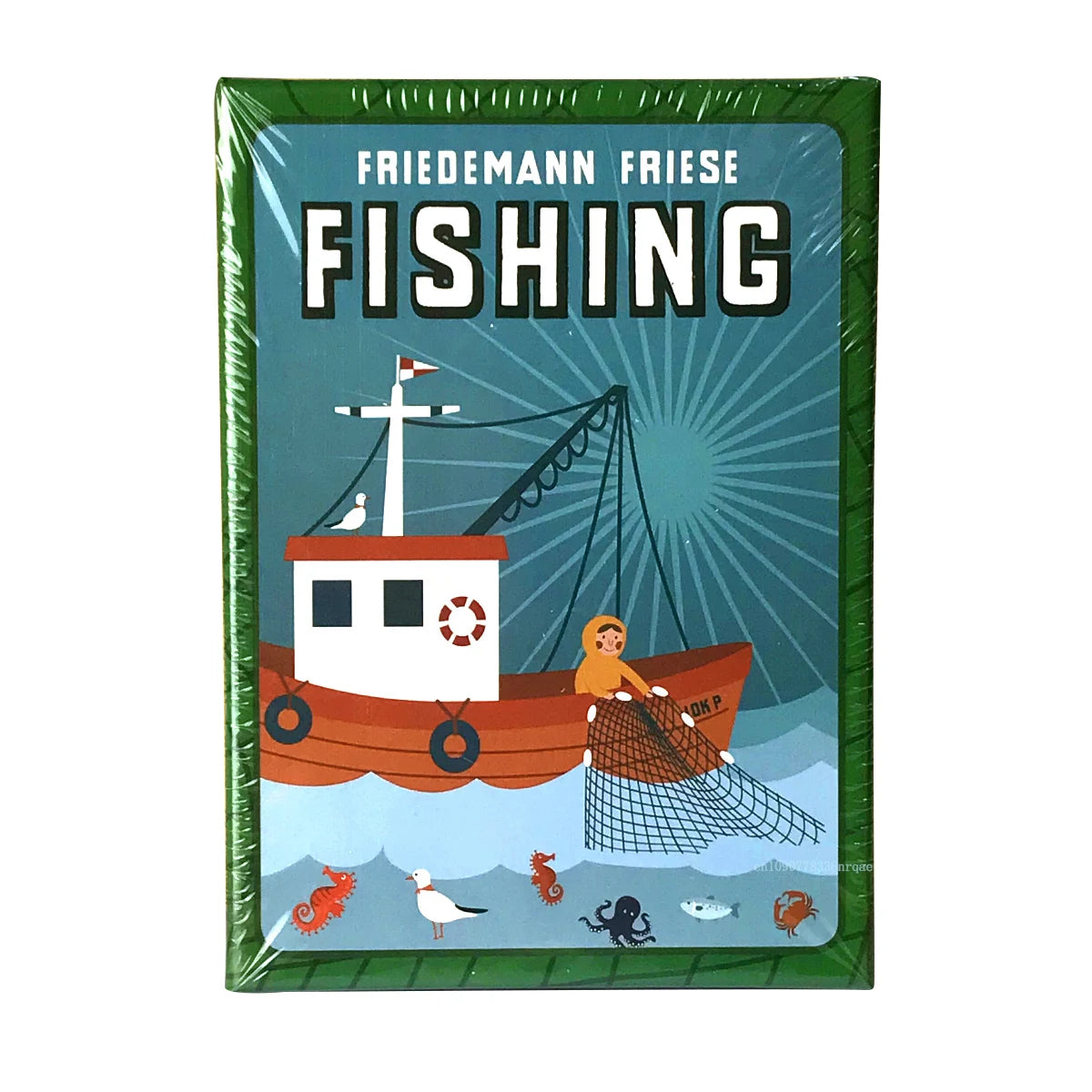 2025 New Board game Fishing  3-5 players 40-60min Family/Party Funny Table Game Friends Entertainment Cards Game
