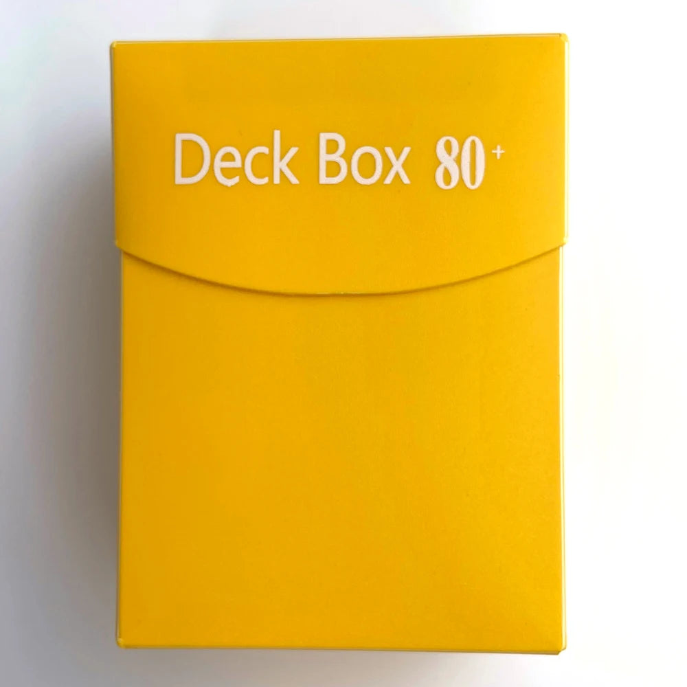 80+ Cards Deck Box Classic Color Board Games TCG Cards Deck Case Collection Organizer Box Cards for Magica PKM YGO Gathering