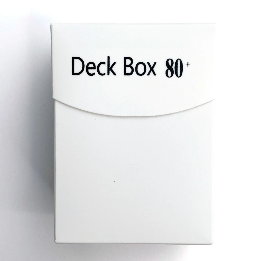 80+ Cards Deck Box Classic Color Board Games TCG Cards Deck Case Collection Organizer Box Cards for Magica PKM YGO Gathering