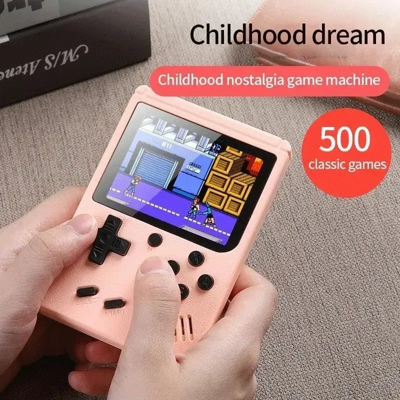 Retro Portable Mini Handheld Video Game Console 8-Bit 3.0 Inch LCD Color Kids Game Player Built-in 400 games For Kid Xmas Gift