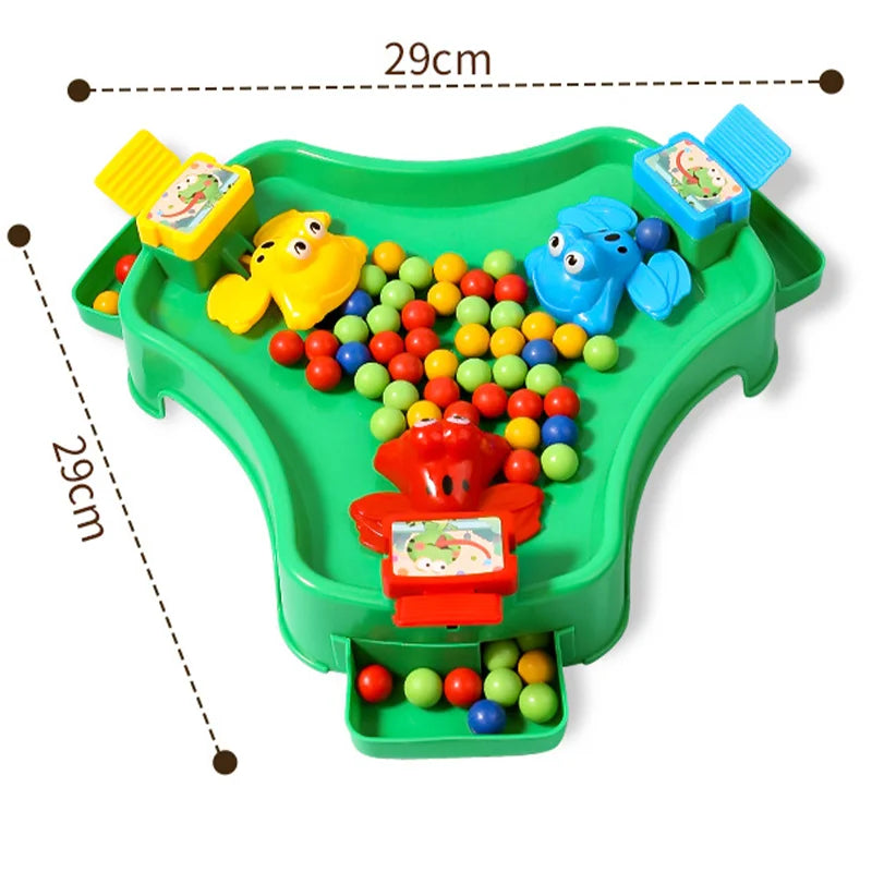 Frog Eating Bean Children Toy Greedy Bean Parent Child Interactive Fun Double Boys and Girls Puzzle Desktop Game
