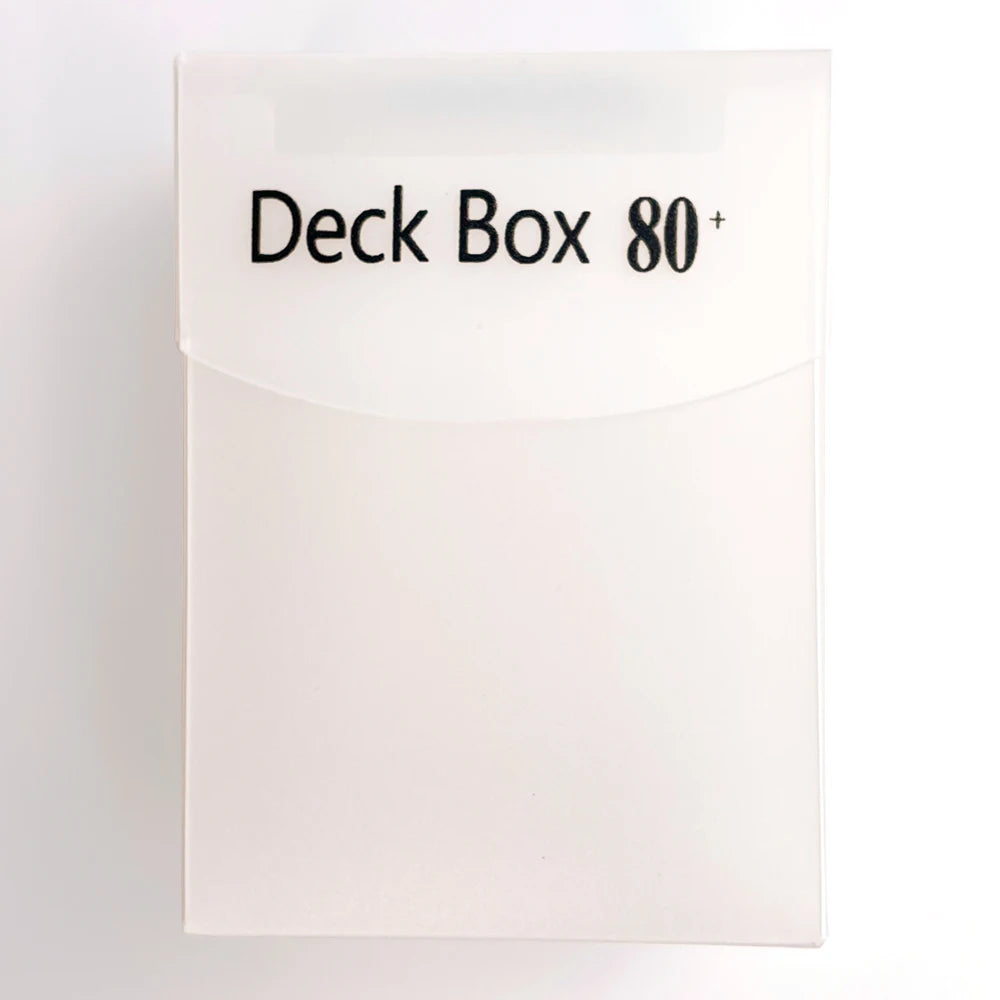 80+ Cards Deck Box Classic Color Board Games TCG Cards Deck Case Collection Organizer Box Cards for Magica PKM YGO Gathering