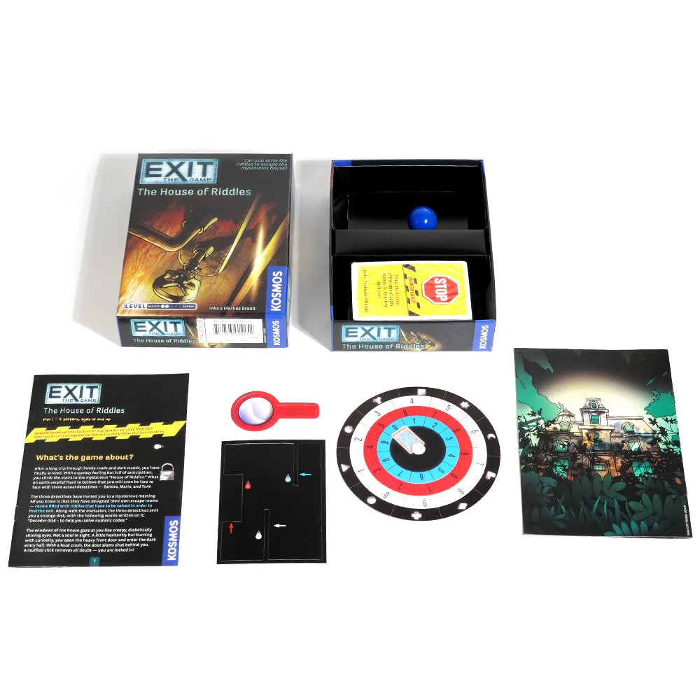 EXIT: The Sunken Treasure - Unique Escape Room Game - 1-4 Players - Puzzle Solving Strategy Board Games