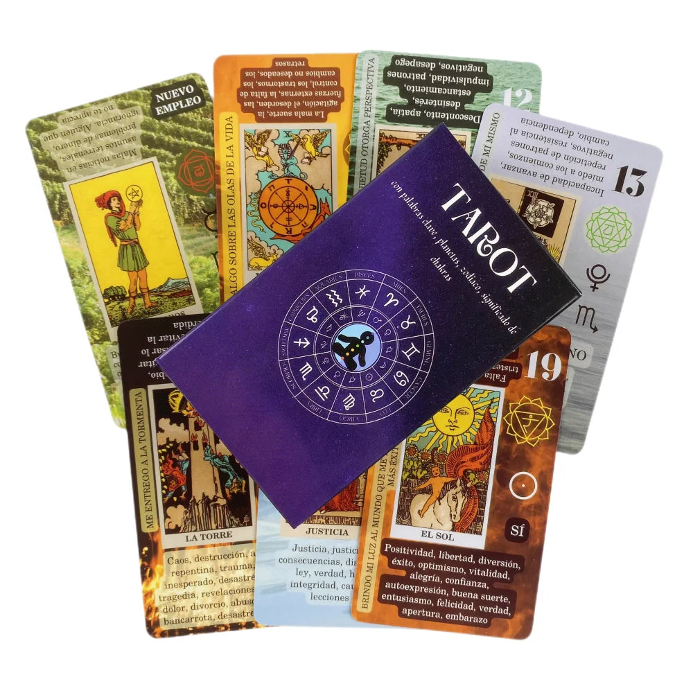 The Rider Of After Tarot Cards Divination Deck English Versions Edition Oracle Board Playing Table Games For Party